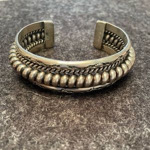 TAHE Sterling Silver Cuff